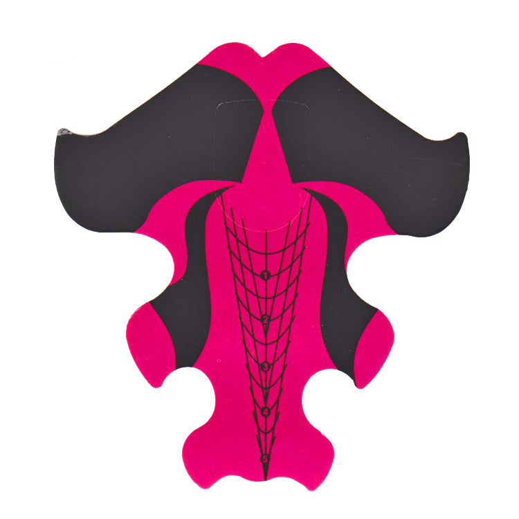 300 Modellierschablonen Butterfly Stiletto