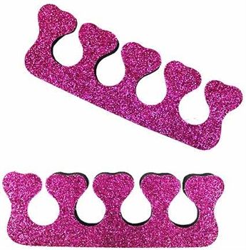 2x Zehentrenner Pink Glitter