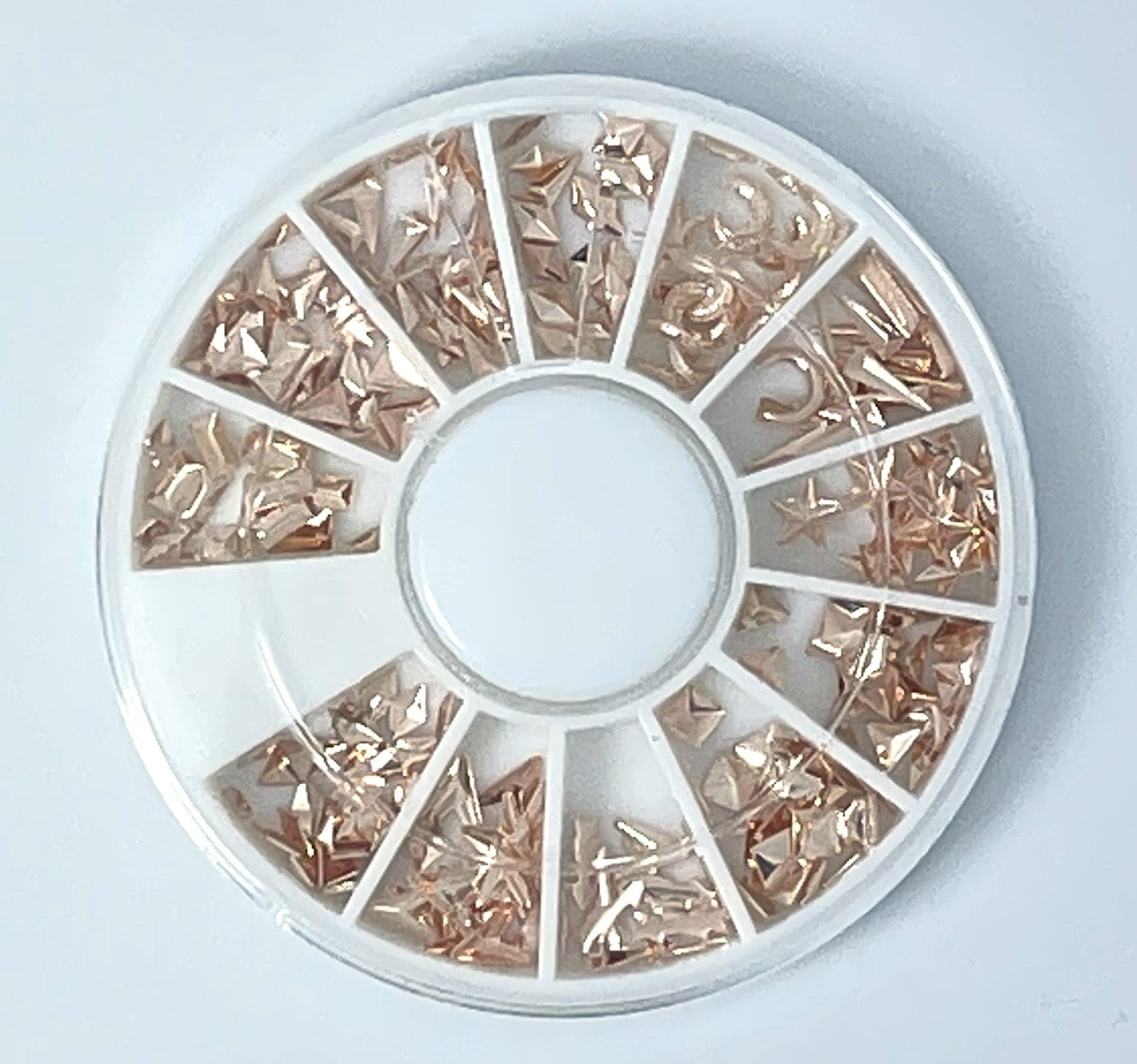 360 Strasssteine / Nagelschmuck Roségold