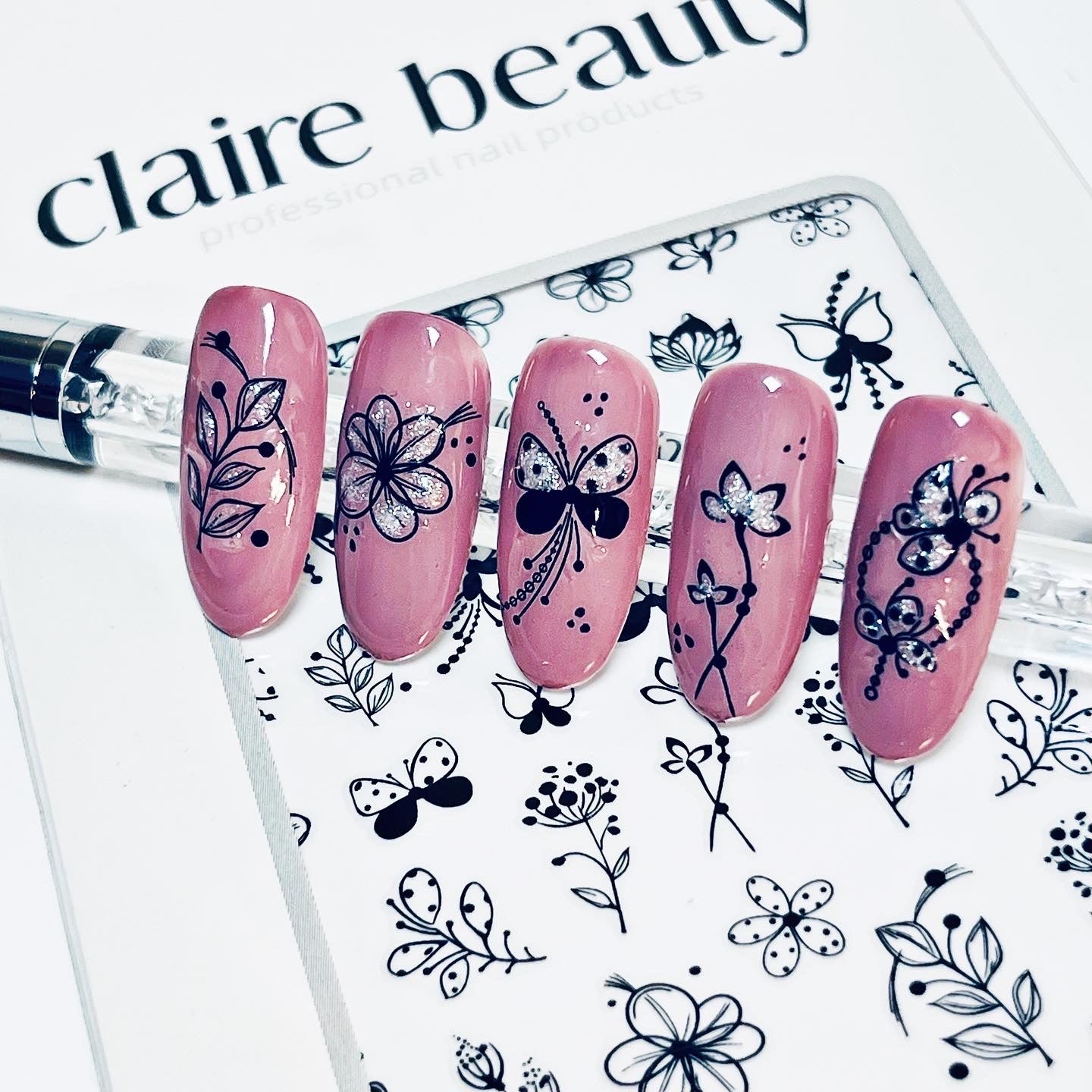Nail Sticker Sommerblumen