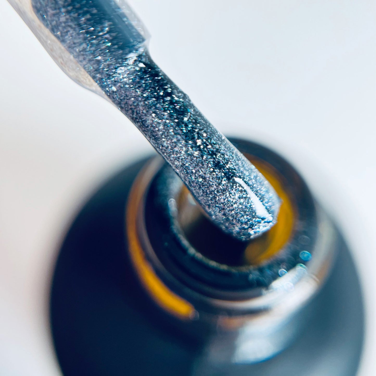 Finish Gel Glitter Silber