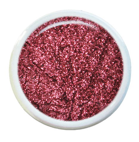 Farbgel Glitter Dark Rose 5ml