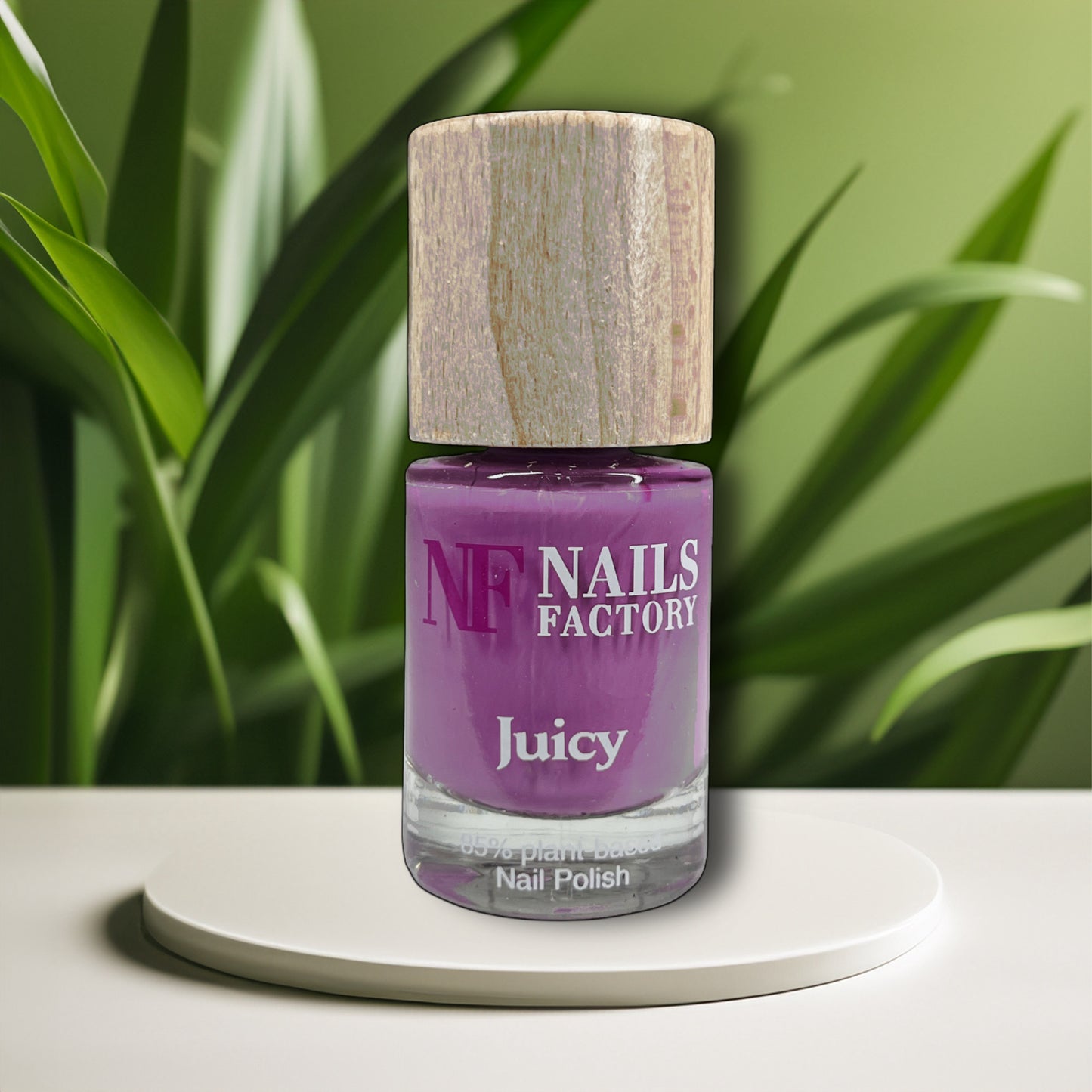 Green Plant Based Nagellack Juicy Nails Factory