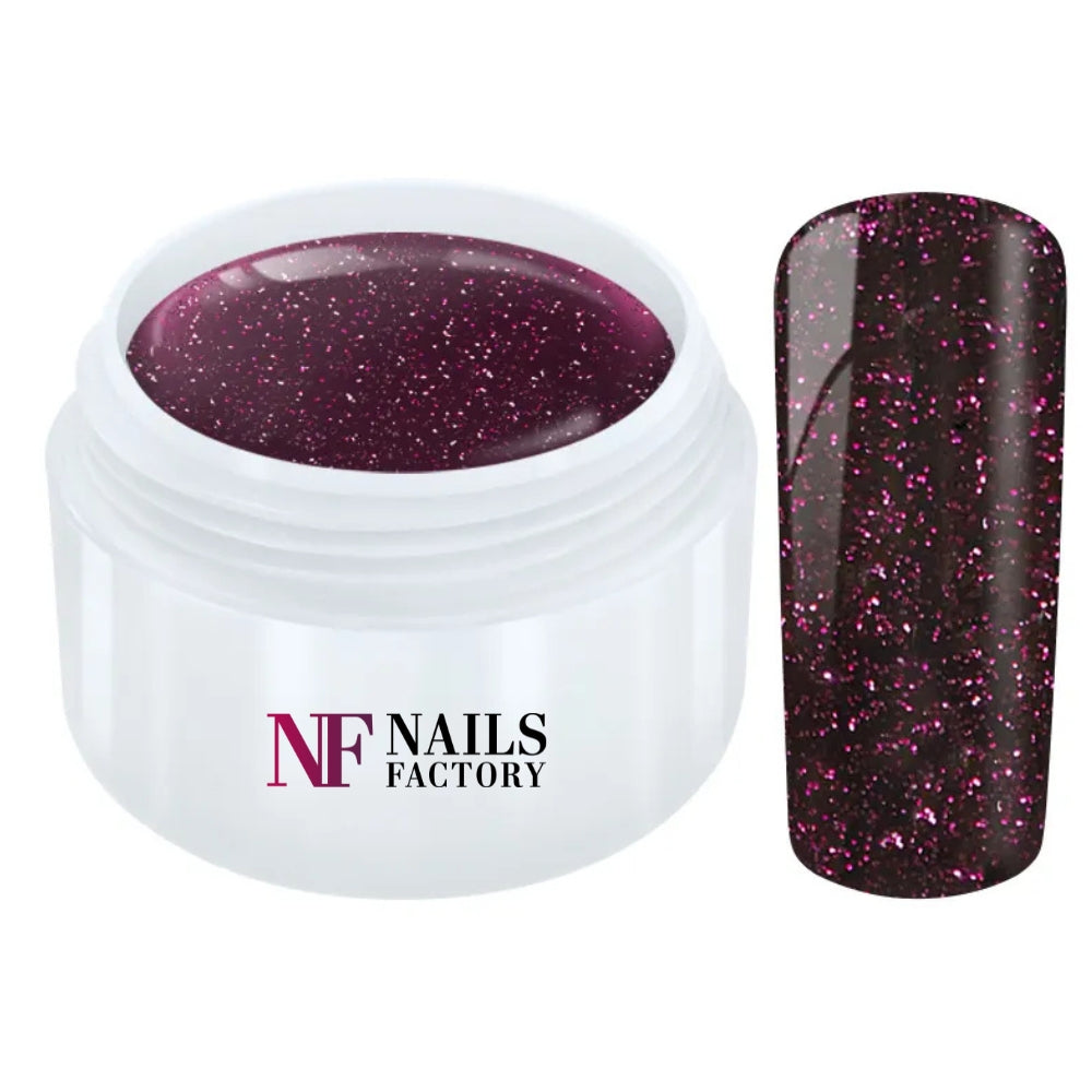 Nails Factory Farbgel Glitter Night Sky