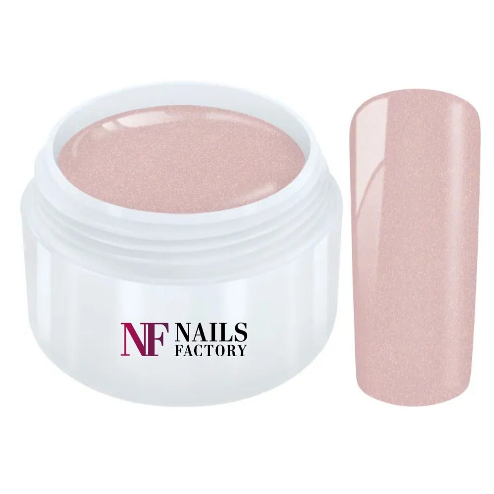 Nails Factory Farbgel Fine Glimmer Nude