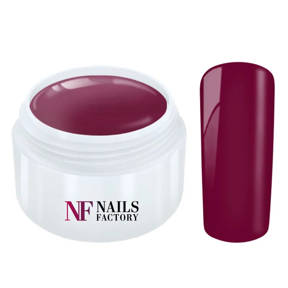 Nails Factory Farbgel Red Brown