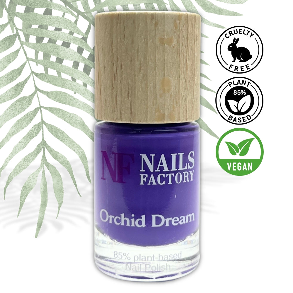 Green Plant Based Nagellack Orchid Dream