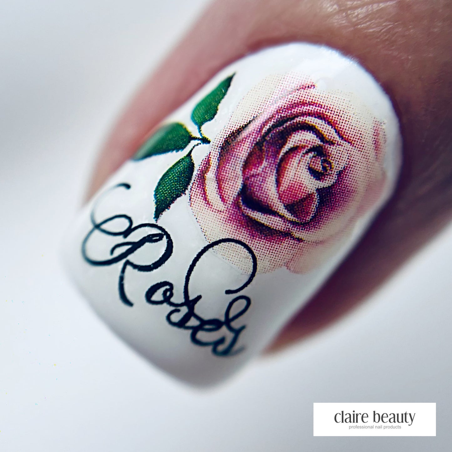 Nail Sticker Rose