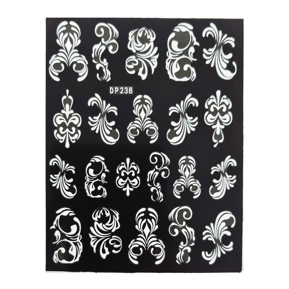 Nail Sticker Schnörkel