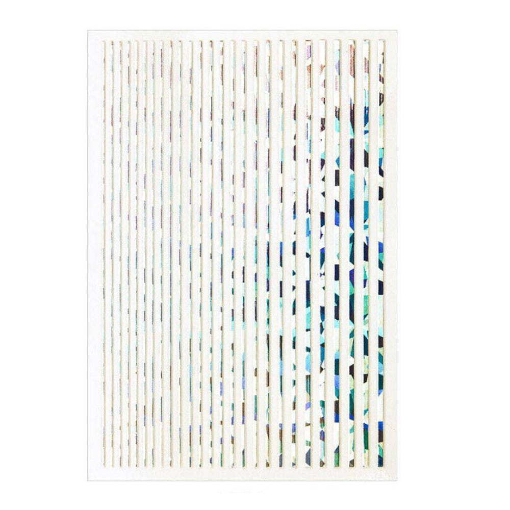 Nail Sticker Stripes Hologramm