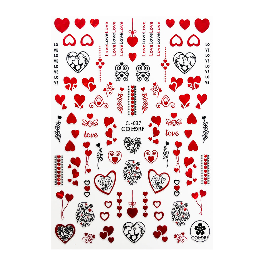 Nail Sticker Valentin