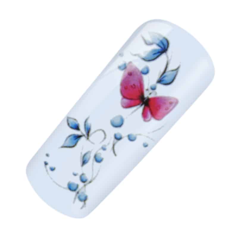 Nailart Tattoo Schmetterling II