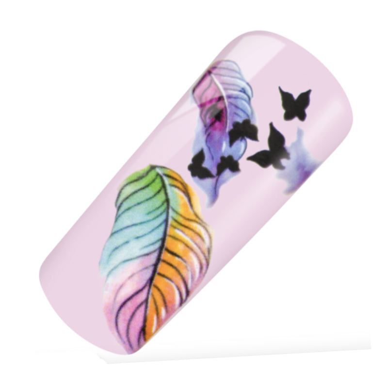 Nailart Tattoo Schmetterling III