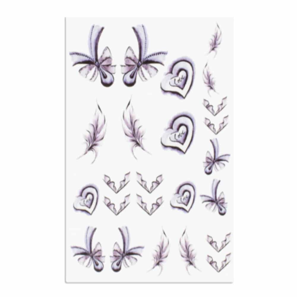 Nailart Tattoo Vintage Love