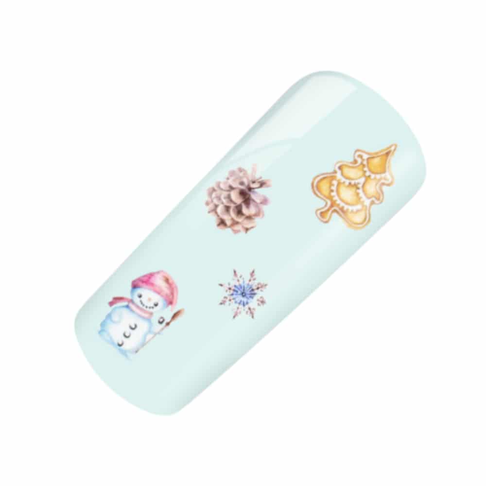 Nailart Tattoo Weihnachtswichtel