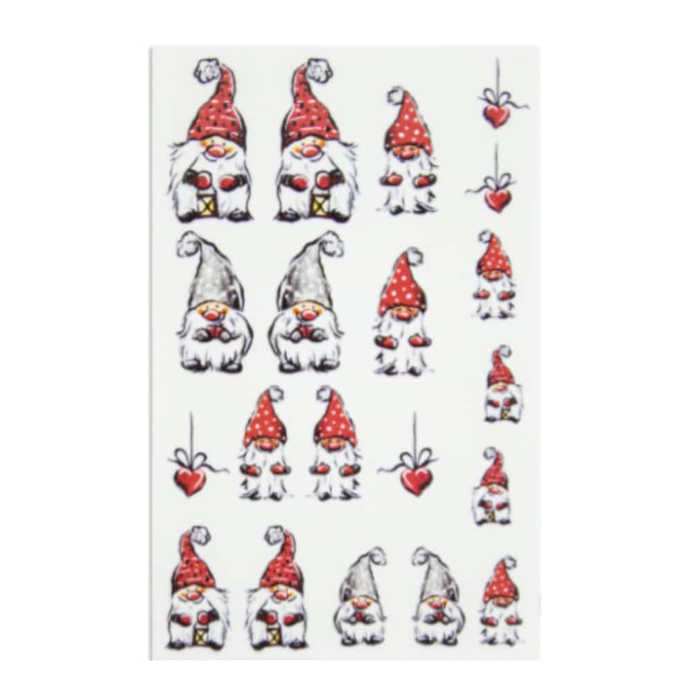 Nailart Tattoo Weihnachtswichtel