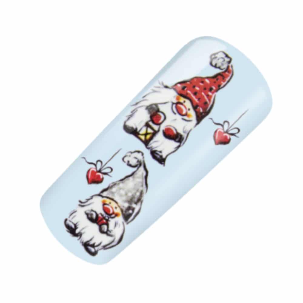Nailart Tattoo Weihnachtswichtel
