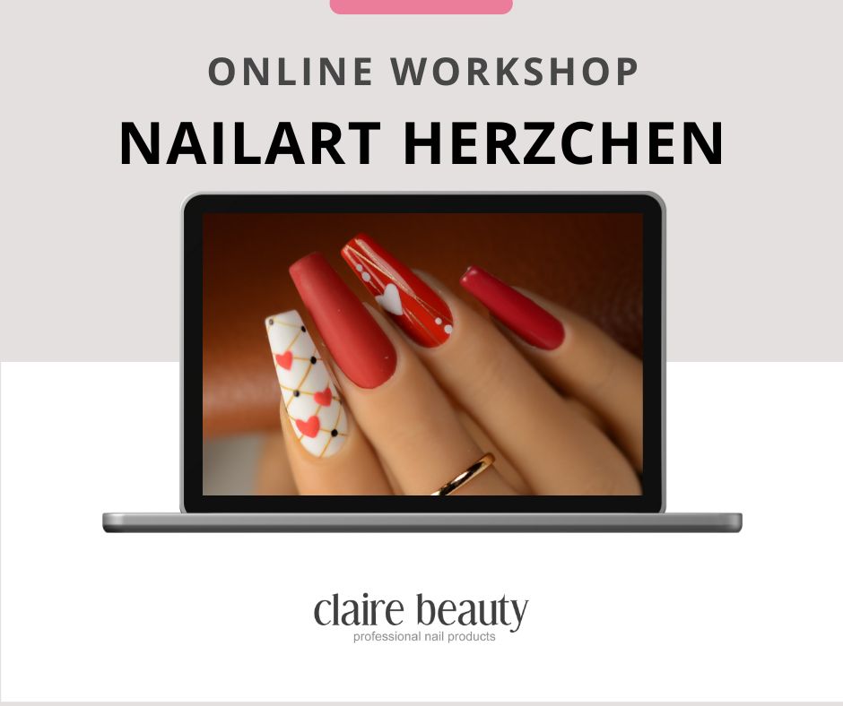 Nailart Herzchen Online Workshop