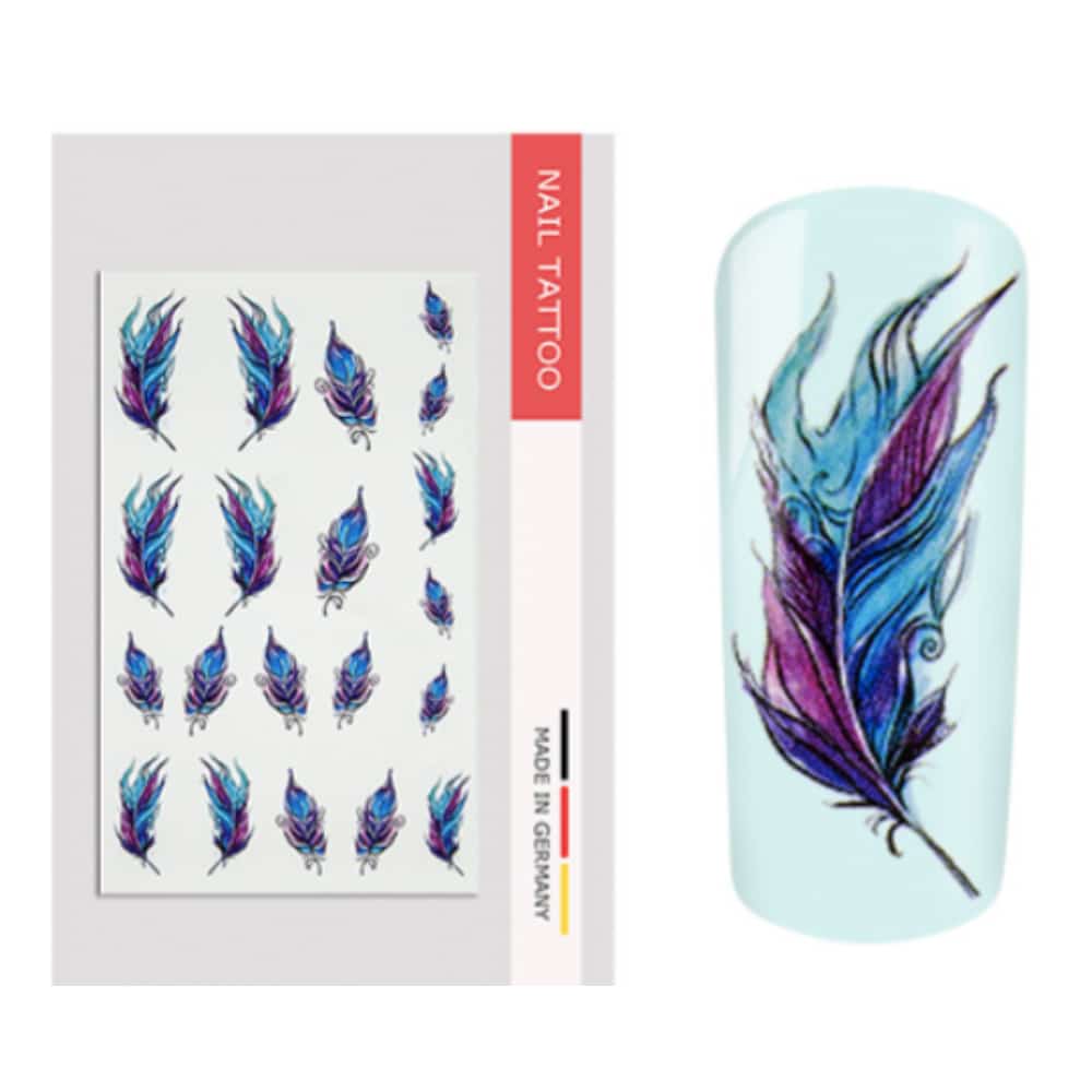 Nailart Tattoo Feder