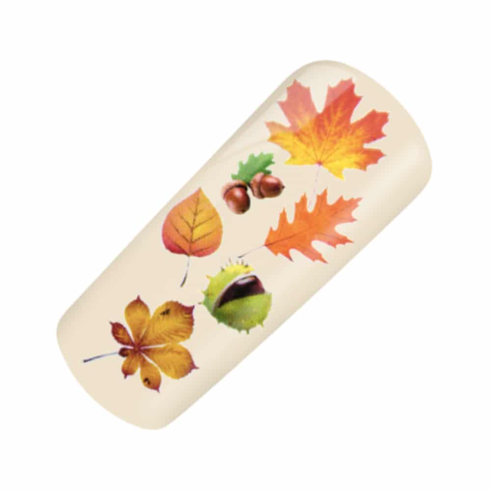 Nailart Tattoo Herbstblätter