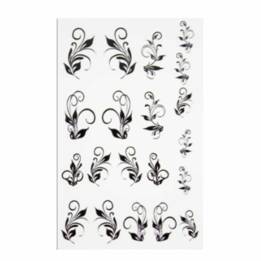 Nailart Tattoo Ranke Ornamente