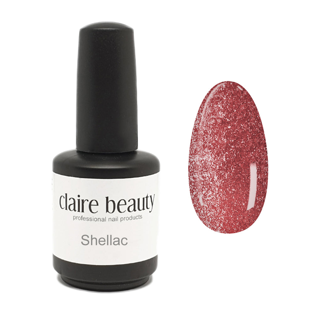 Shellac Glitzer Rosa Roxstar #6 12ml