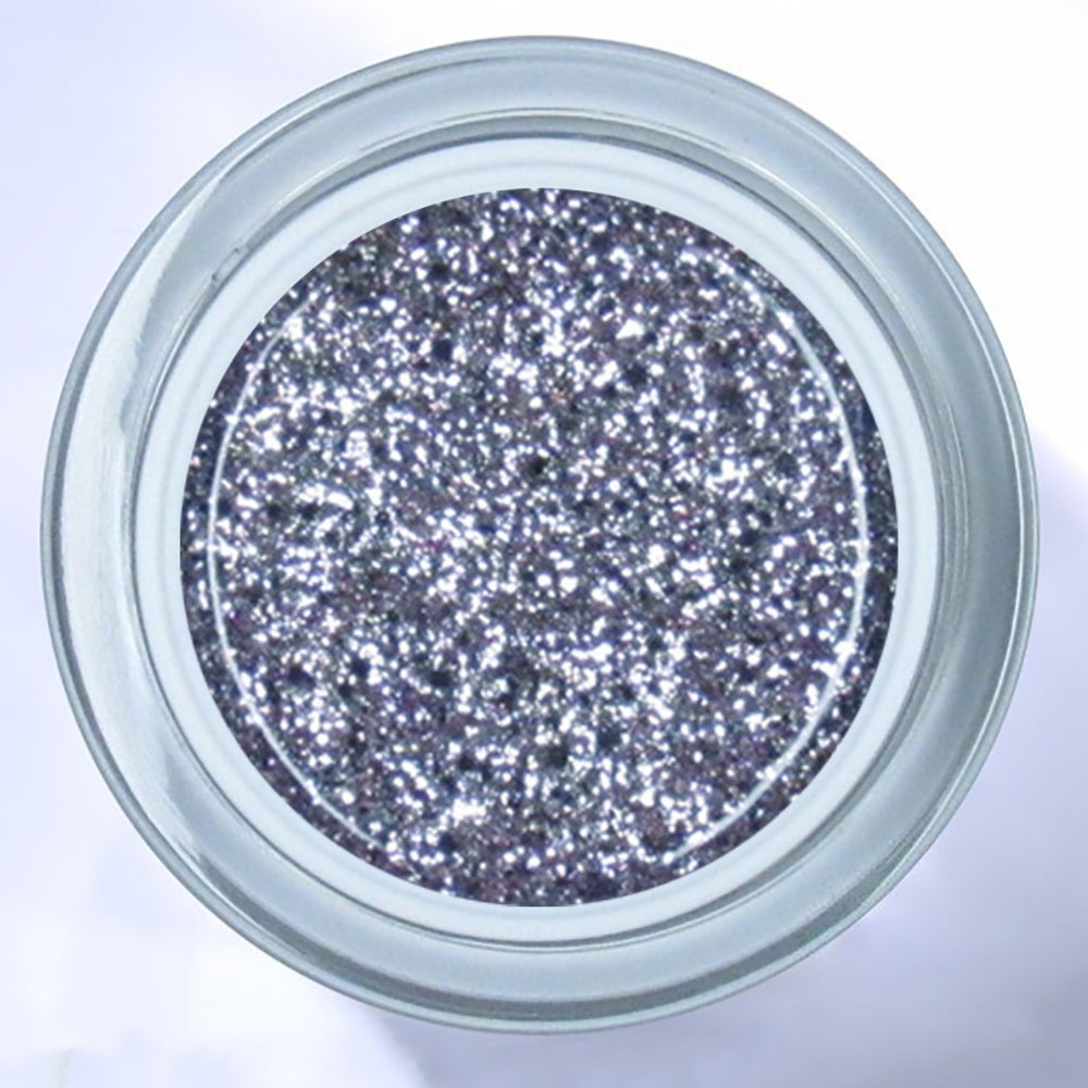 claire beauty Farbgel Glitter Silver