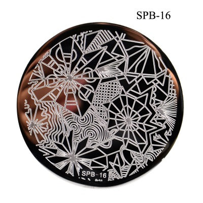 Gabarit rond pour nail art SPB-16