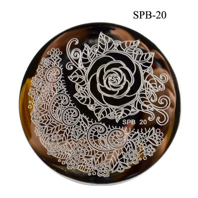 Gabarit rond pour nail art SPB-20