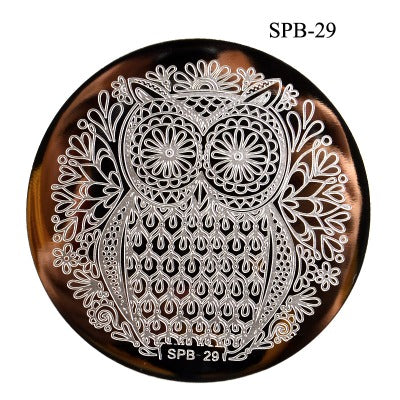 Gabarit rond pour nail art SPB-29