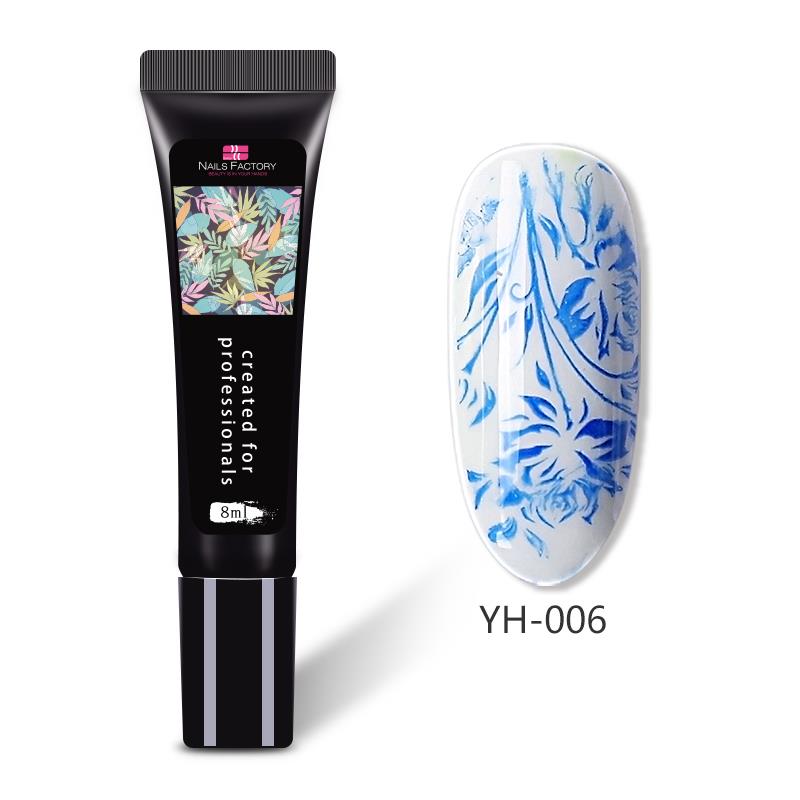 Gel pour stamping bleu n° 6 8 ml
