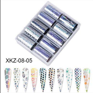 Transferfolien Set XKZ-08-05 mit 10 Rollen