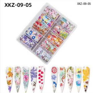 Transferfolien Set XKZ-09-05 mit 10 Rollen