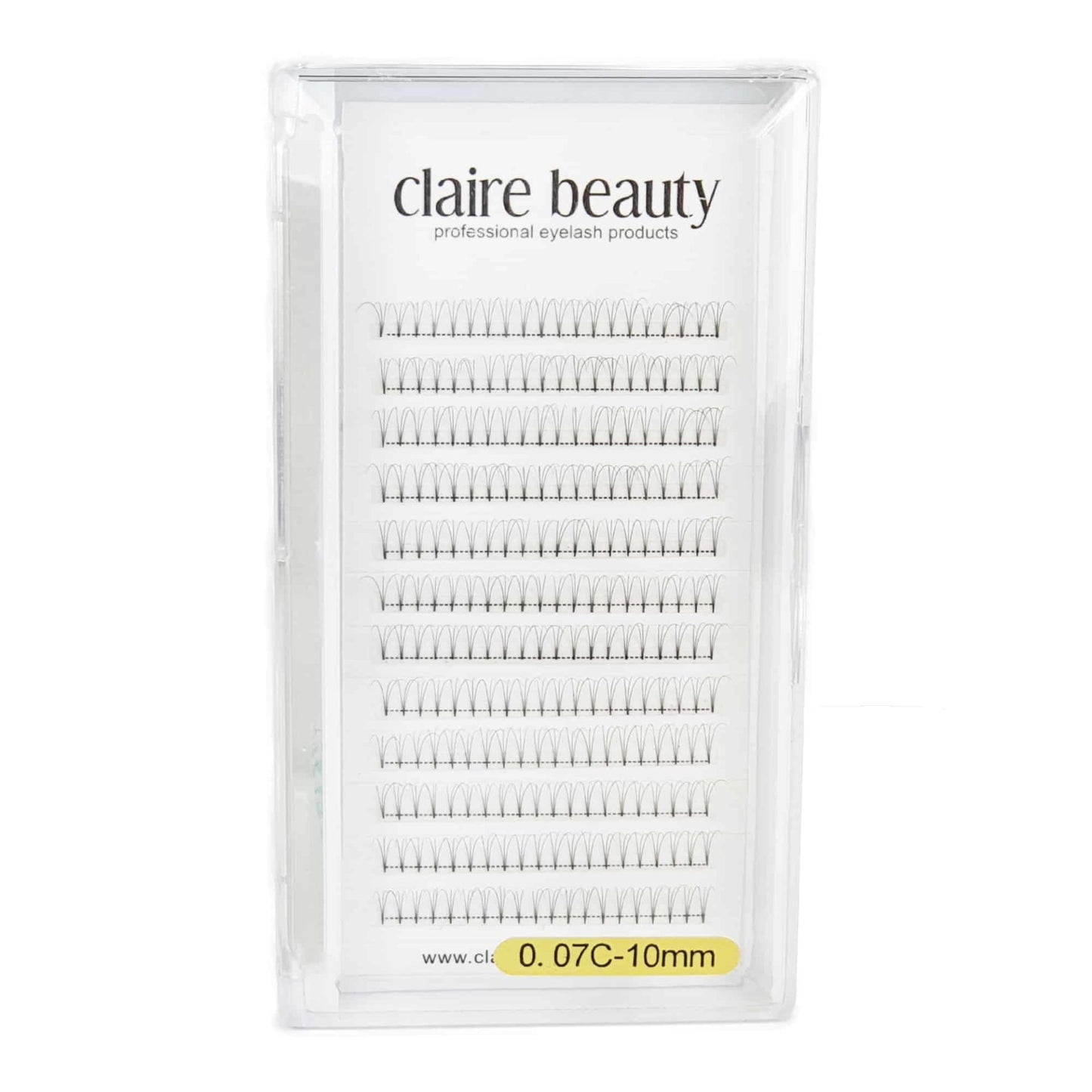 3D Volumen Wimpern (Fertigfächer) 0,07 C-Curl