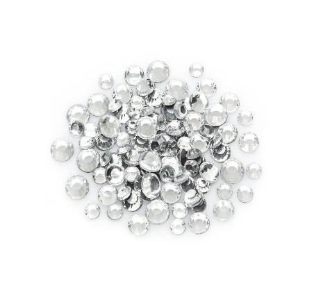 1'440 Luxus Strasssteine Silver Diamond