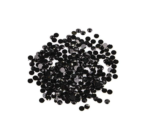 1'440 Strasssteine Black Diamond Klein