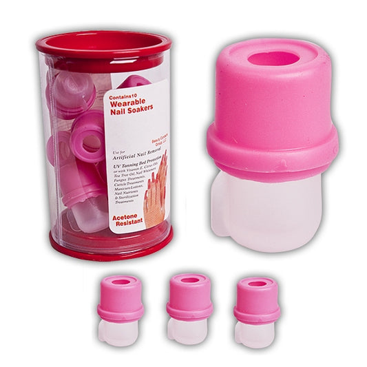 10 Nail Soaker Remover Caps