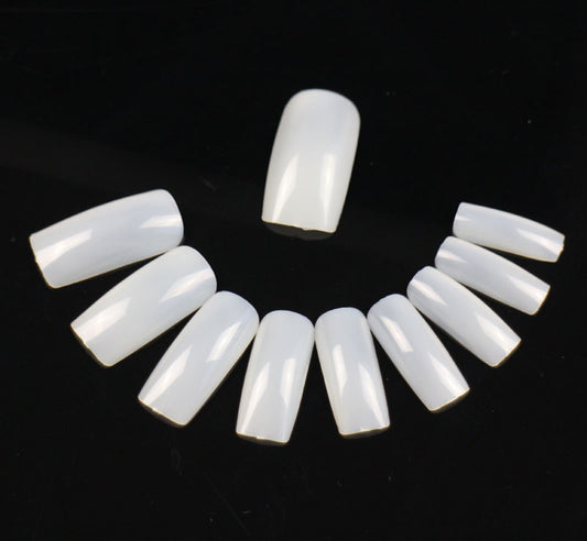 100 Full Cover Tips Natur in Box