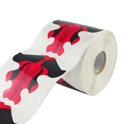 300 Modellierschablonen Butterfly Stiletto