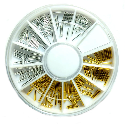 180 rhinestone sticks, gold/silver