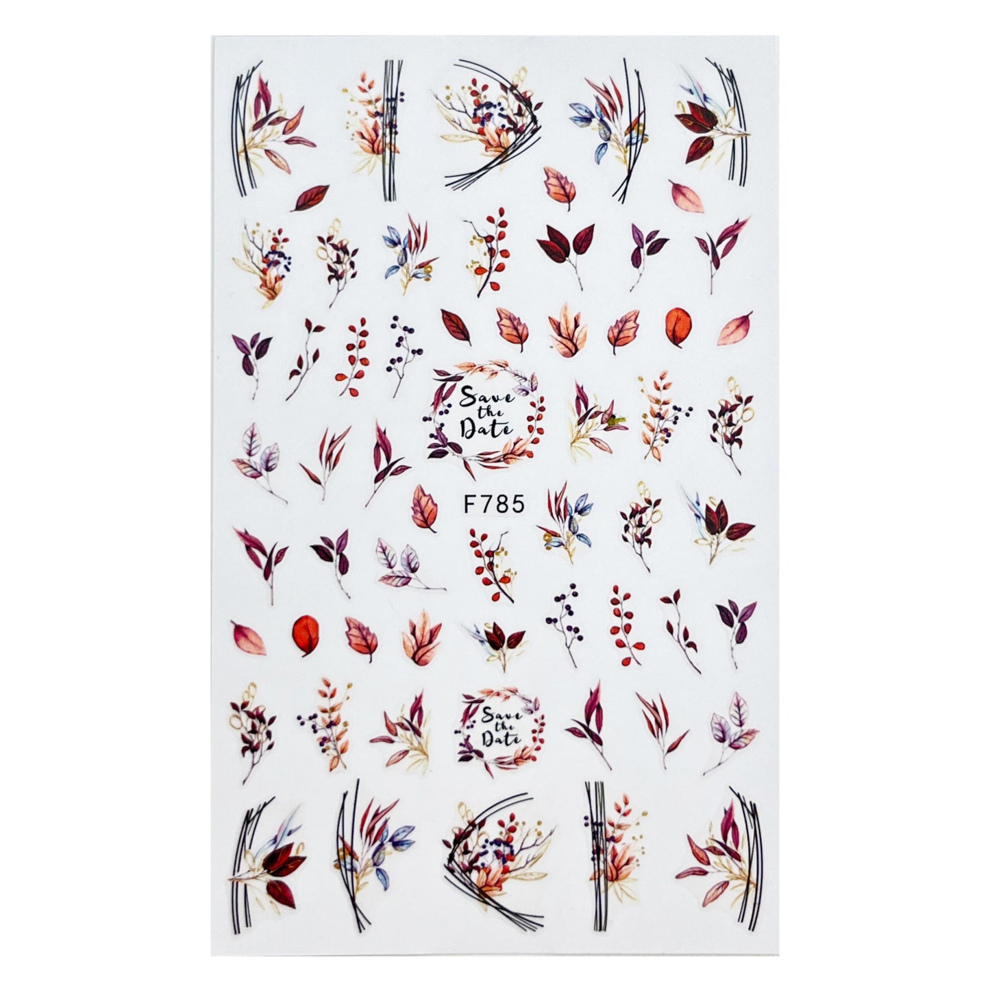 Nail Sticker Save the Date