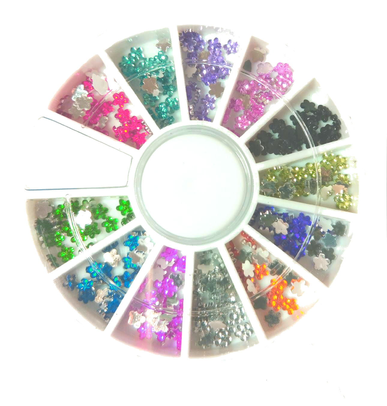 240 Strasssteine Blümchen