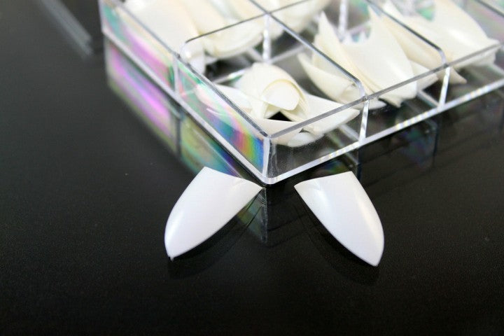 250 Stiletto Tips Weiss in Box