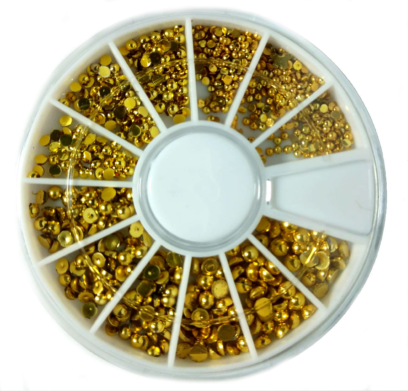 300 Strasssteine Gold