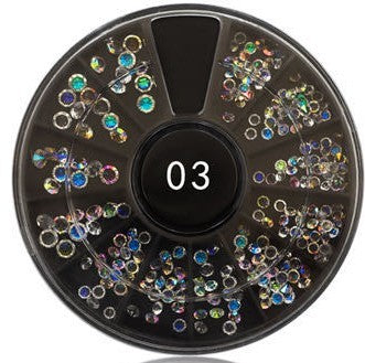 360 Strasssteine Glas