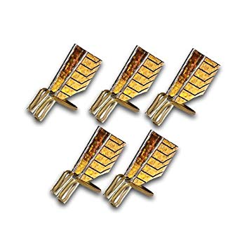 5x Metall Modellierschablonen Gold