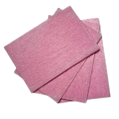 Pink cellulose pads