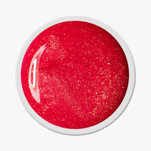 Farbgel Glitter Pink Star 5ml