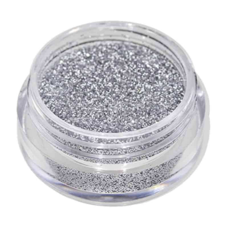 Glitter Puder Silver