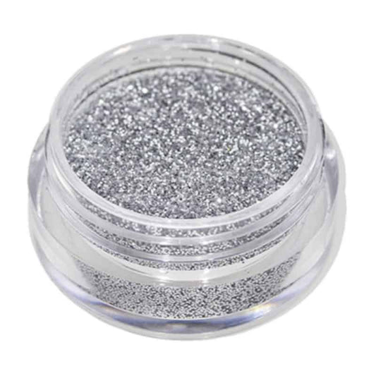 Glitter Puder Silver
